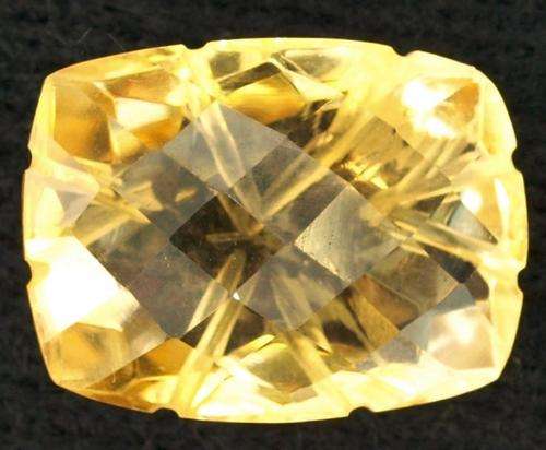 6.2 ct OVAL ROSE CUT CITRINE GEMSTONE