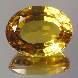 28.05 ct HUGE YELLOW GOLD OVAL CUT CITRINE GEMSTONE