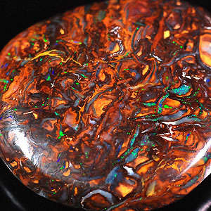 MASSIVE 12.45 ct  BLUE & GREEN BRIGHT COLOURS Yowah Boulder OPAL