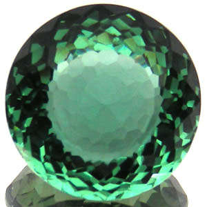 26.61 ct AAA! GREEN AMETHYST ROUND PORTUGESE CUT - OUTSTANDING Gemstone