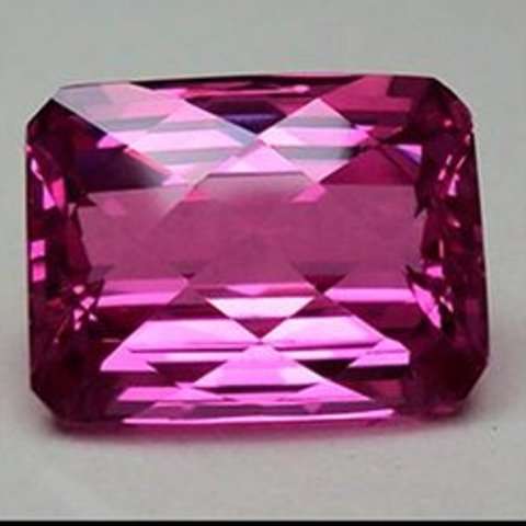 5.20 ct.CUSHION CUT PINK SAPPHIRE AFRICA  Gemstone