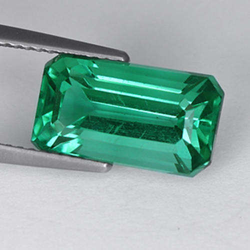 5.57 ct MAGNIFICENT AAA GREEN LONG EMERALD AMETHYST Gemstone