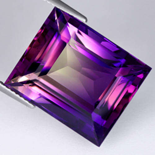 MAGNIFFICENT 23.79 ct AAA BI COLOUR BAGUETTE CUT AMETRINE Gemstone