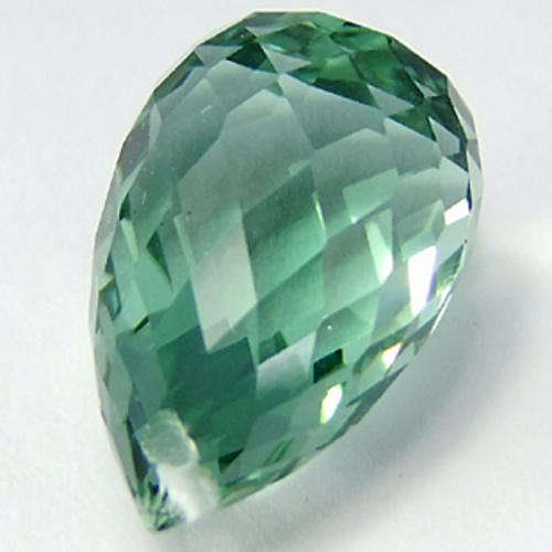 21.02 ct LUXURIOUS GREEN BRIOLETTE AMETHSYT Gemstone - Prasiolite