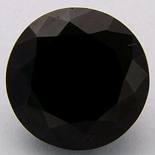 12.48 ct Beautiful Black Diamond Round Cut Natural Spinel Gemstone