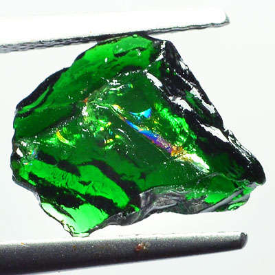 2.40ct NATURAL UNHEATED GREEN TSAVORITE GARNET ROUGH - GEMSTONE