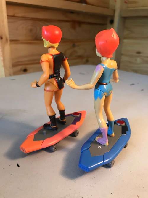 Thundercats 1986 Wilykit and Wilykat Figure Vintage