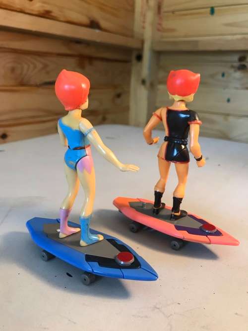 Thundercats 1986 Wilykit and Wilykat Figure Vintage