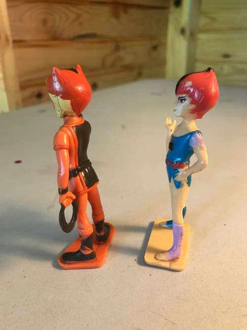 Thunderctas 1985 Wilykit and Wilykat Vintage figures