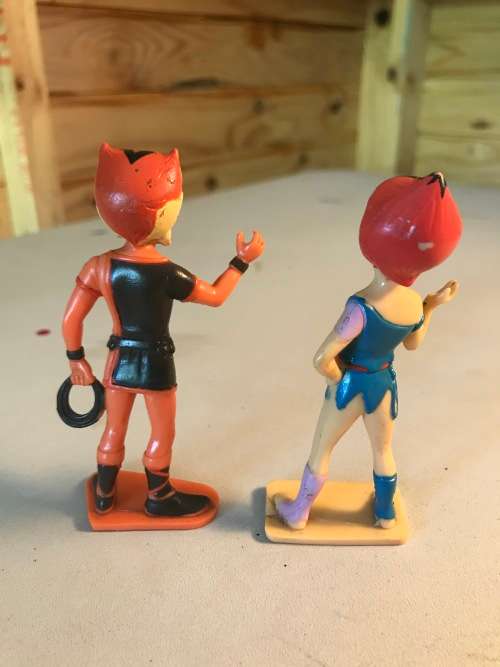 Thunderctas 1985 Wilykit and Wilykat Vintage figures