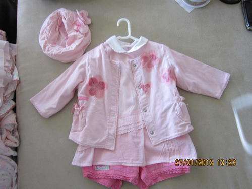 French Designer Marese stunning 3 piece suit.Exc cond size 6 mnths