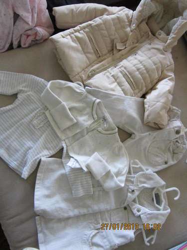 French Designer Mayoral Chic 5 piece mix/match outfits.Exc cond.3-6 months