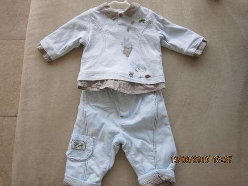 Stunning French Designer Catimini 2 piece suit.Size newborn.Exc cond