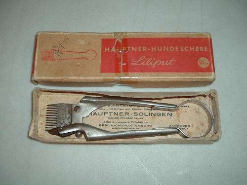 VERY OLD DOG GROOMING CLIPPER