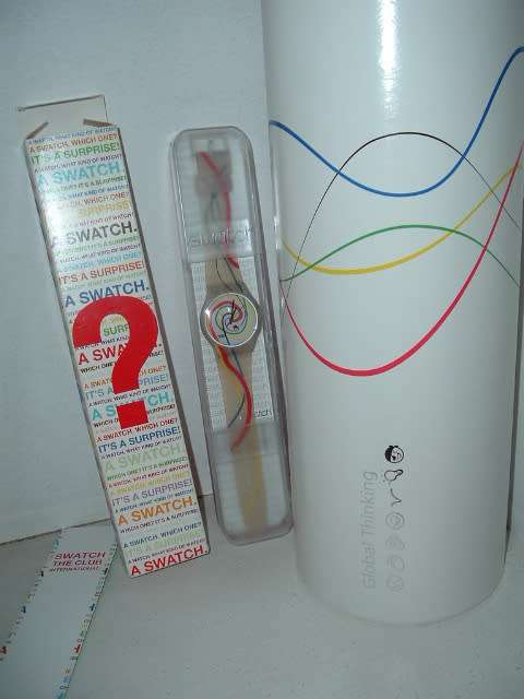 SWATCH GLOBAL THINKING WRIST WATCH