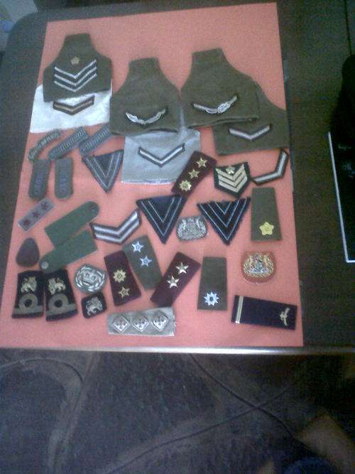 Lot of Rank Insignia