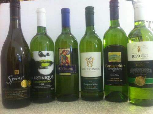 Premium White Wine Selection