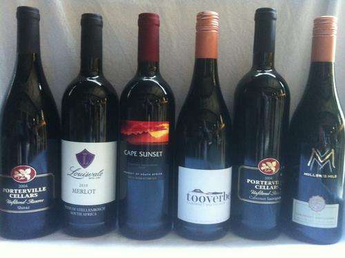 Assortment of Premium Red Wines 36 Bottles on Offer
