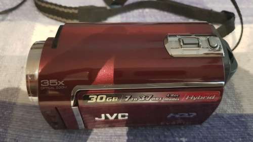 JVC GZ-MG330H 30GB HDD recording handheld camcorder 35X Zoom Remote Controled for sale