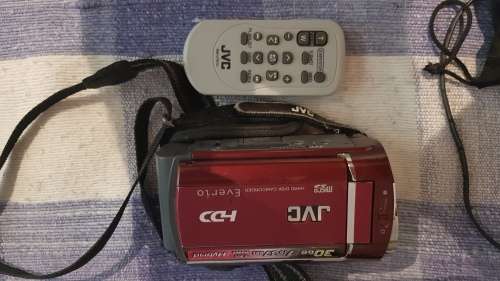 JVC GZ-MG330H 30GB HDD recording handheld camcorder 35X Zoom Remote Controled for sale