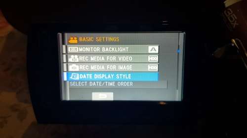 JVC GZ-MG330H 30GB HDD recording handheld camcorder 35X Zoom Remote Controled for sale