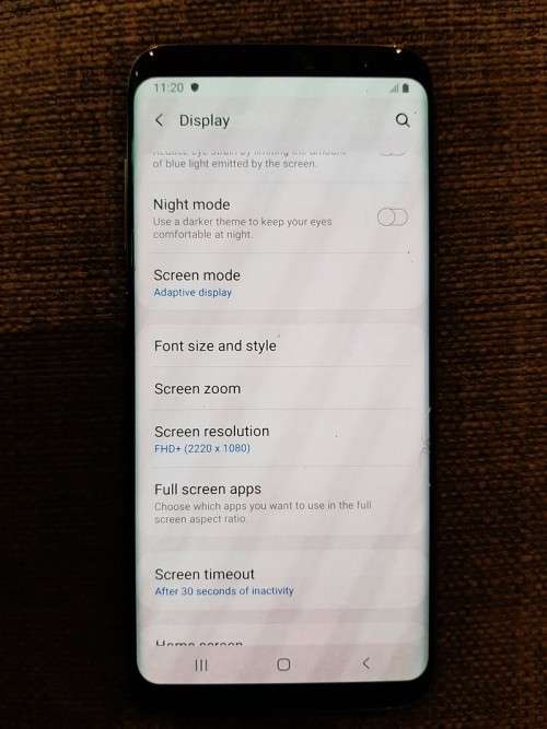 Samsung S8 SM-G950F 64GB Phone fore sale