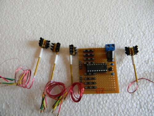 TRAFIC LIGHTS SET OF 4