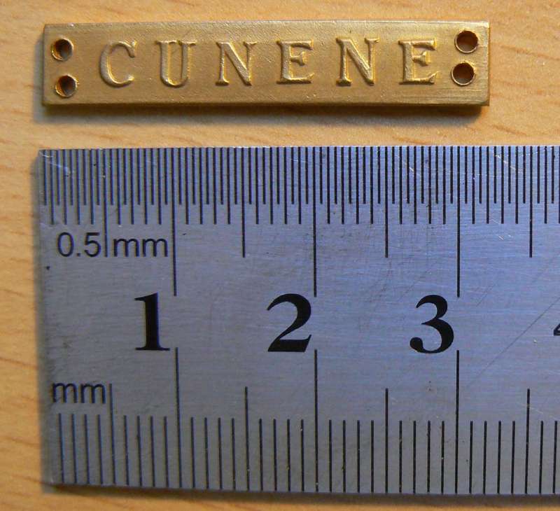 Cunene clasp for Pro Patria medal