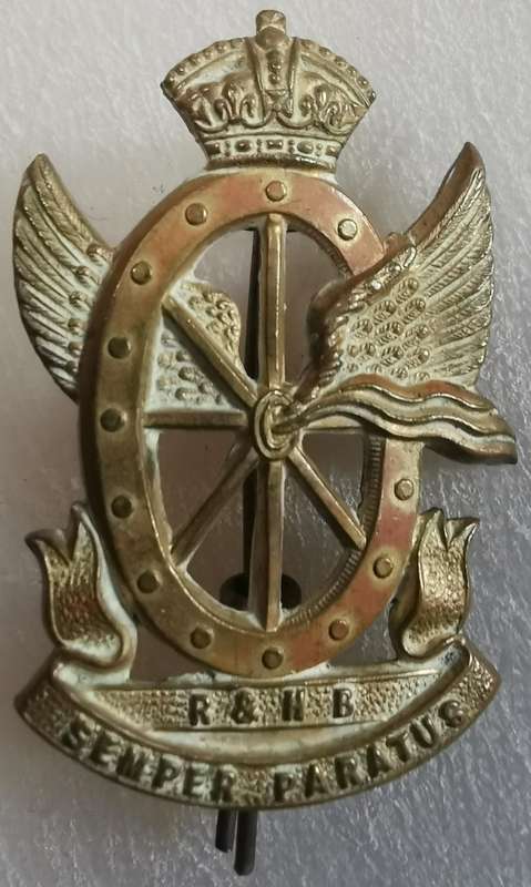 SA Railways & Harbour Brigade cap badge (CO1369)