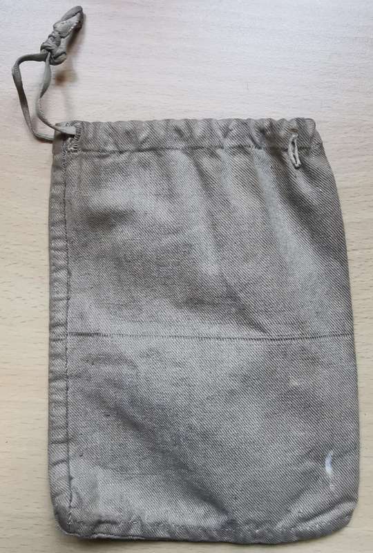 Brass trench lighter with 2 pouches