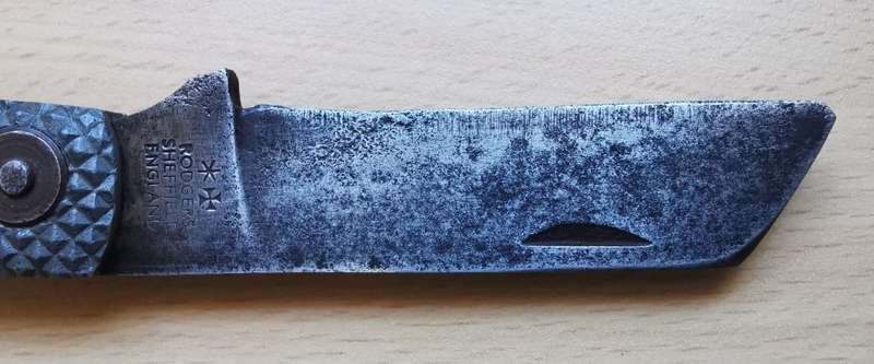 Large British WW2-era navy pattern clasp jack knife, by Rodgers of Sheffield