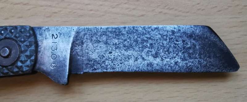 Large British WW2-era navy pattern clasp jack knife, by Rodgers of Sheffield