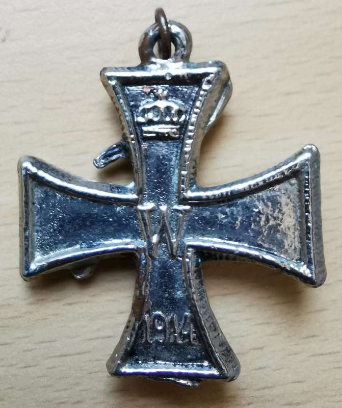 1960s Surfer`s Iron Cross pendant