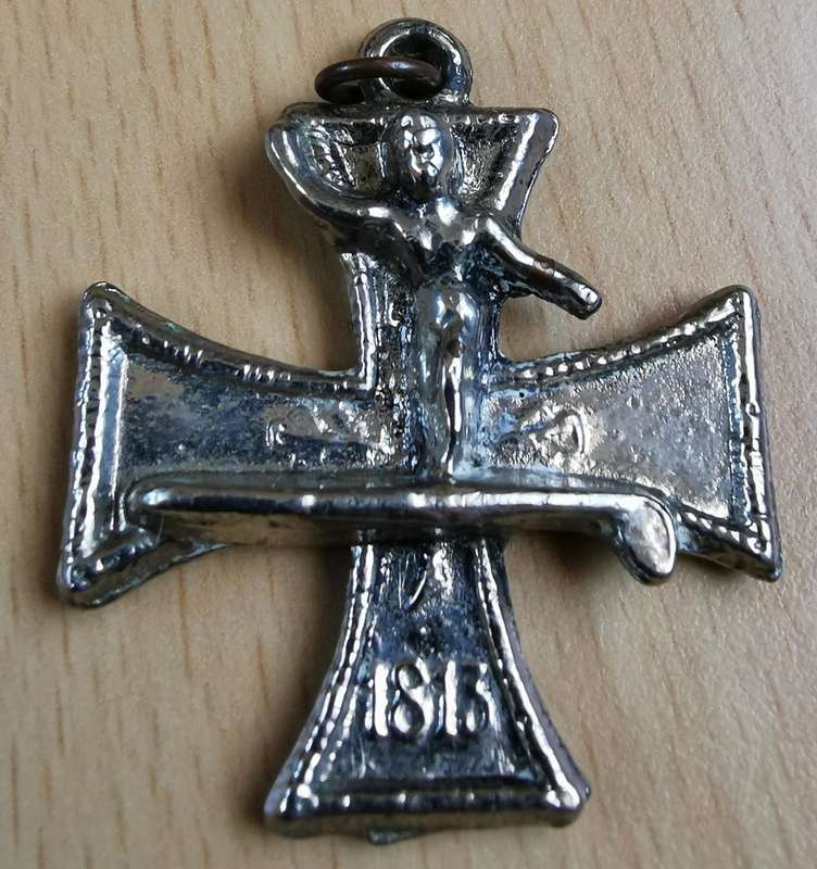 1960s Surfer`s Iron Cross pendant