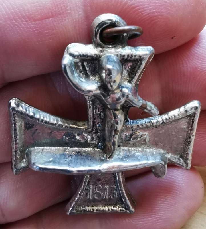 1960s Surfer`s Iron Cross pendant
