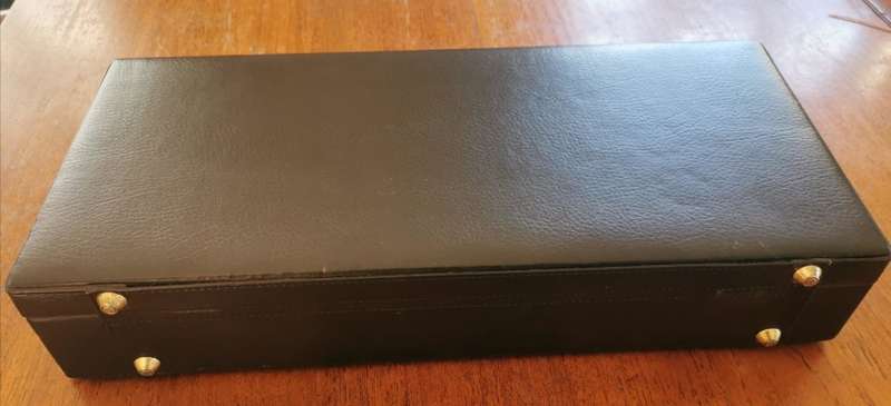High-quality freemason black regalia hard briefcase