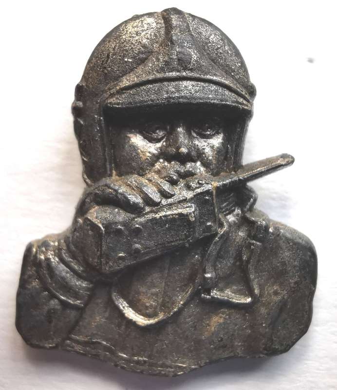 Great lot of 4 vintage French firefighter badges