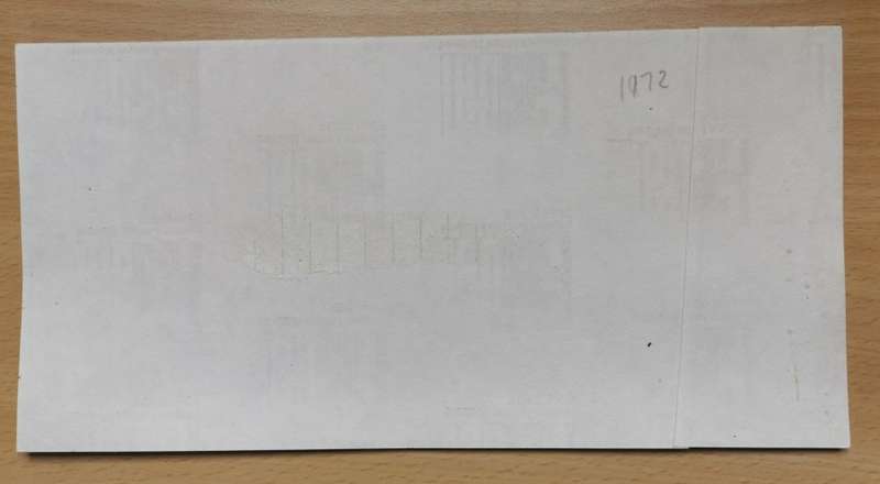 Rare 1972 False Bay 100 Formula 1 motor racing original large advertising decal sticker