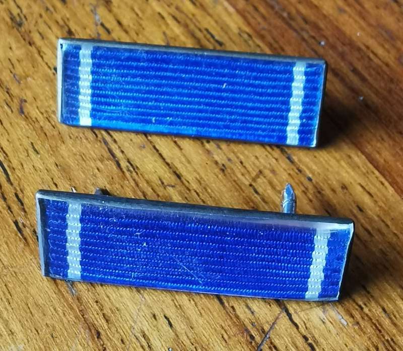 Pair of SA Fire Services 10 year long service award bars