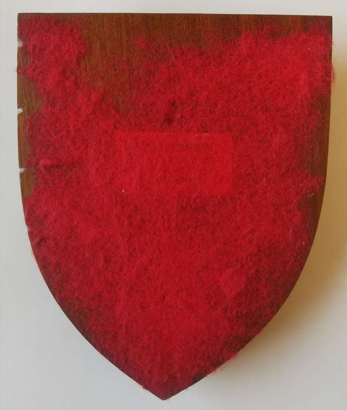 Natal Mounted Rifles plaque - rough but ready