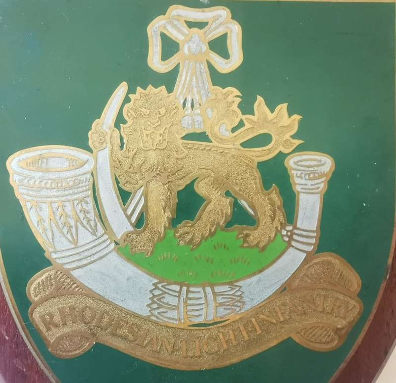 Rhodesian Light Infantry plaque