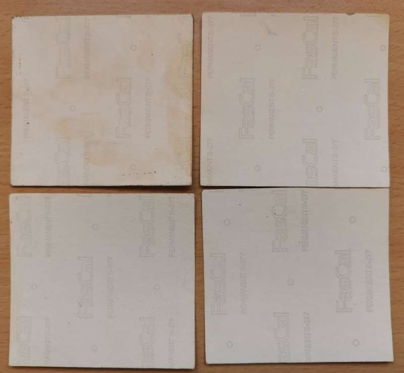 Lot of 4 Wynn`s additives Kyalami 1000km 1984 race day advertising stickers
