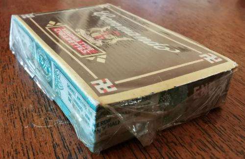 Rare full sealed packet of 10 Commando Kommando cigarettes by Policansky Brothers, Cape Town