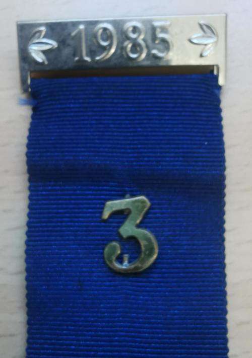 Group of 4 SANRA SANSV shooting medals 1982 to 1988