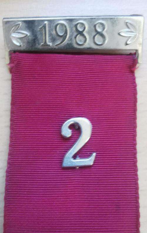 Group of 4 SANRA SANSV shooting medals 1982 to 1988