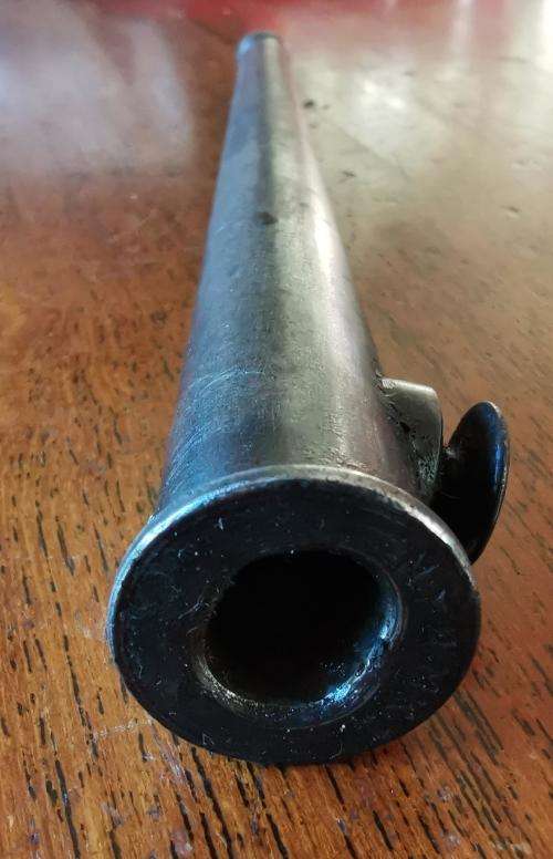 WW2 Lee Enfield No. 4 Mk II spike bayonet with Mk I scabbard