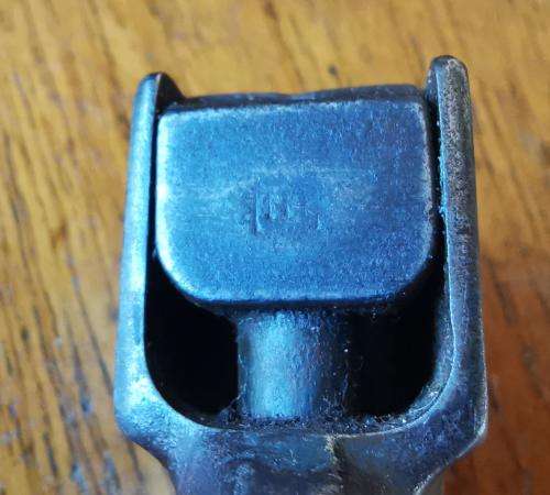 WW2 Lee Enfield No. 4 Mk II spike bayonet with Mk I scabbard