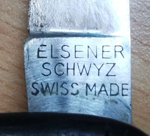 Vintage Swiss-made Elsener Inoxyd (Victorinox) 2-blade Omega pocket knife