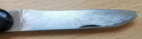Vintage Swiss-made Elsener Inoxyd (Victorinox) 2-blade Omega pocket knife