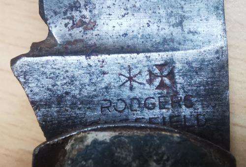 Large British naval jack knife by Joseph Rogers